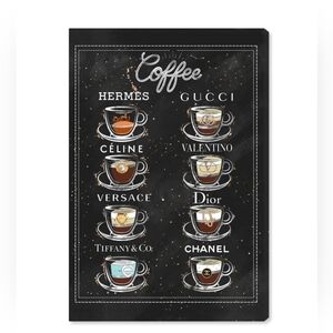 Oliver Gal Luxury-themed Coffee Painting / Wall Decor